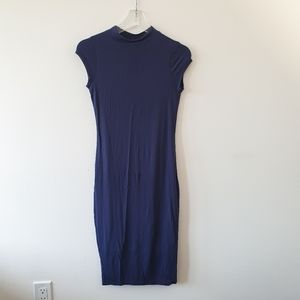 NAVY BLUE BODYCON DRESS